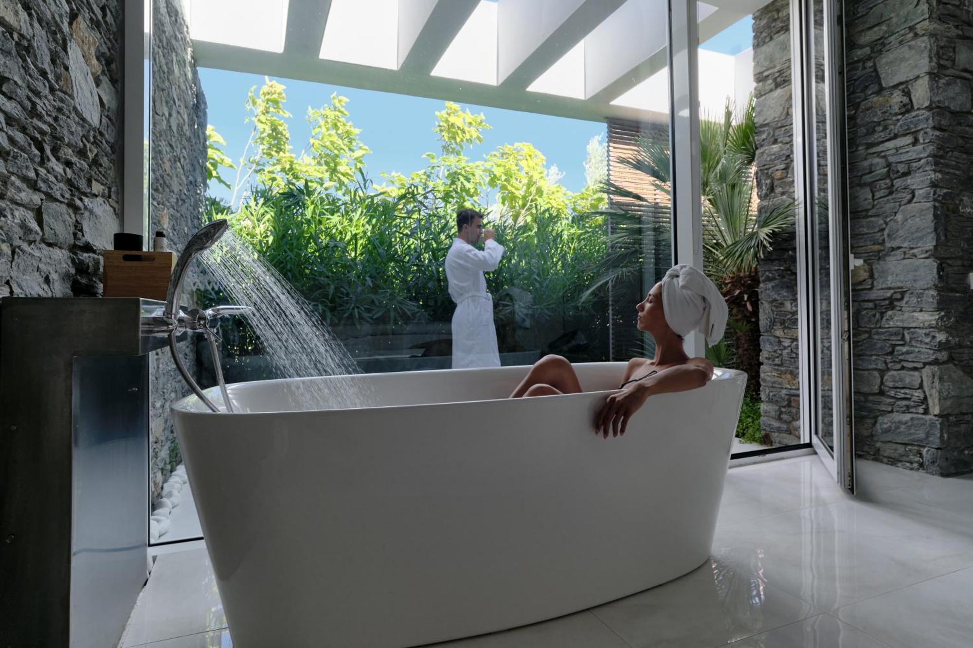 A - Luxury Villas Plomari Exteriér fotografie