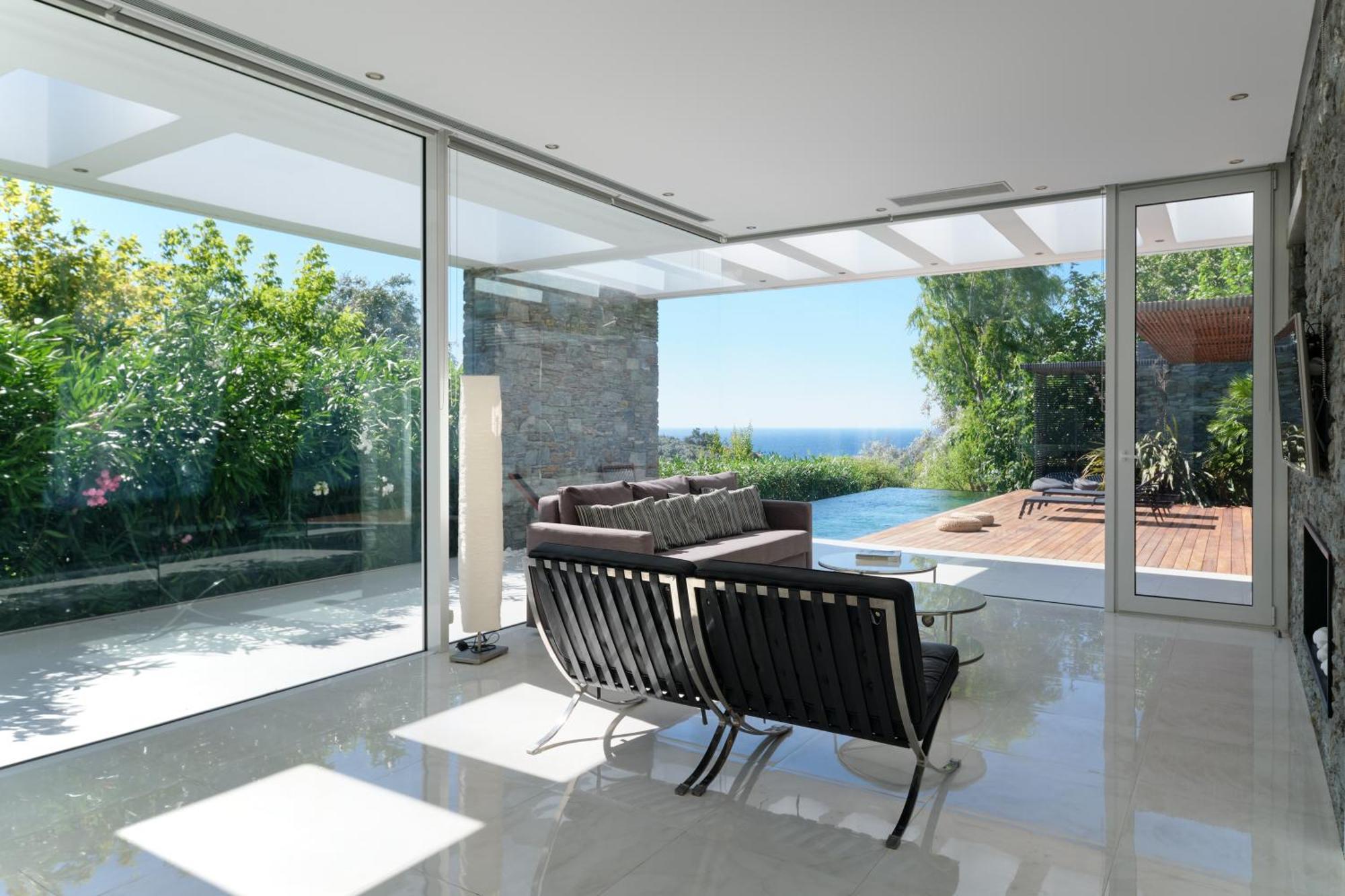 A - Luxury Villas Plomari Exteriér fotografie