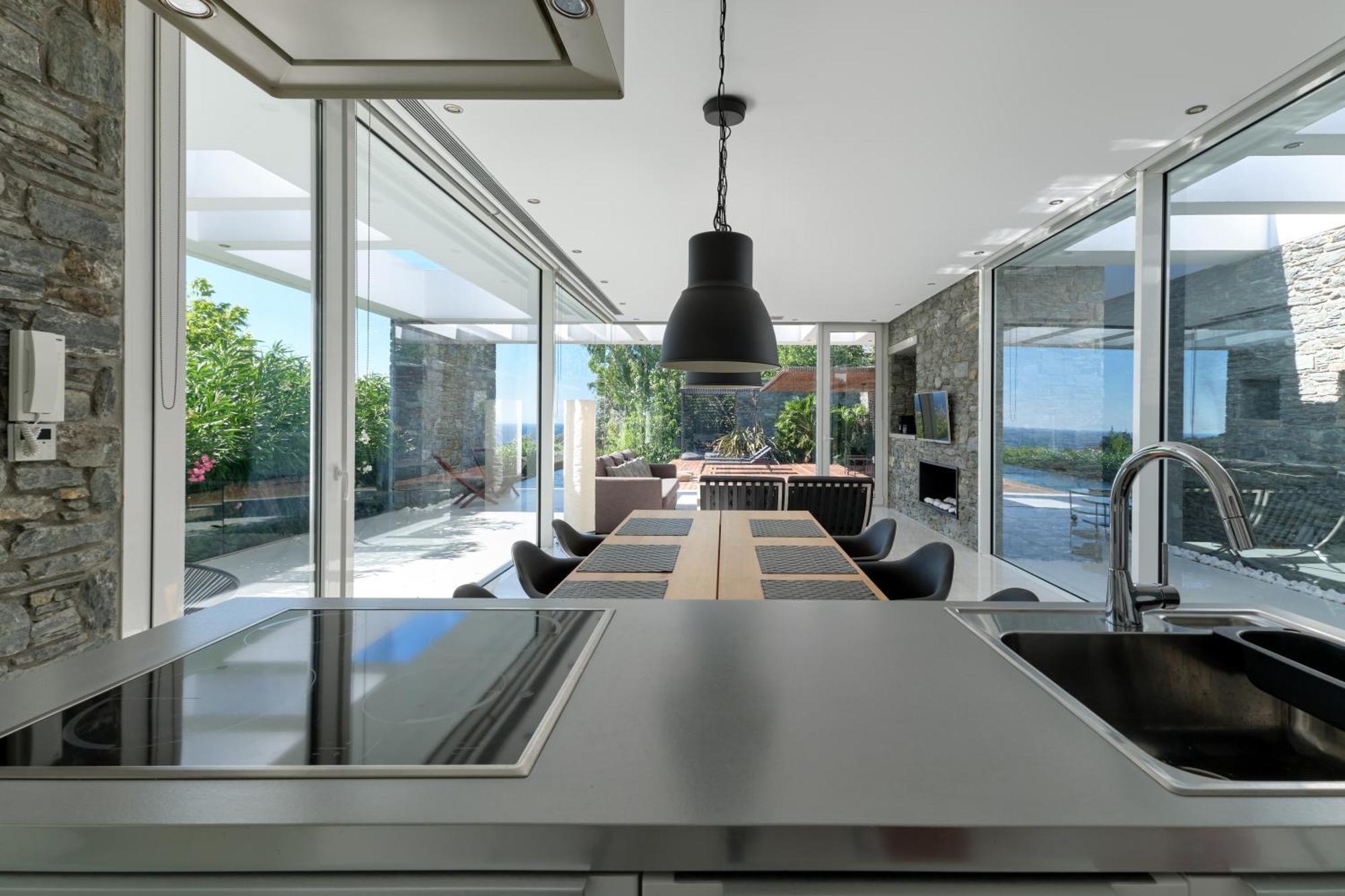 A - Luxury Villas Plomari Exteriér fotografie